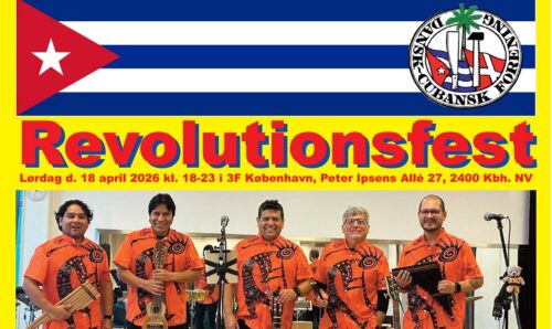 18. april kl. 18 Revolutionsfest @ 3F København